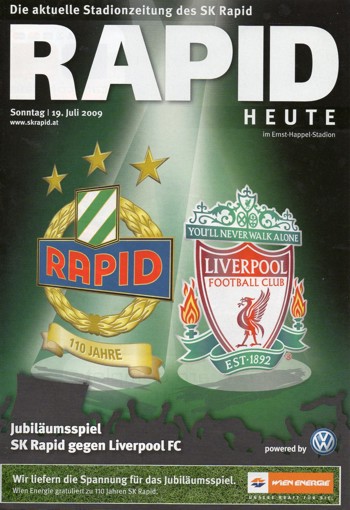 Match programme